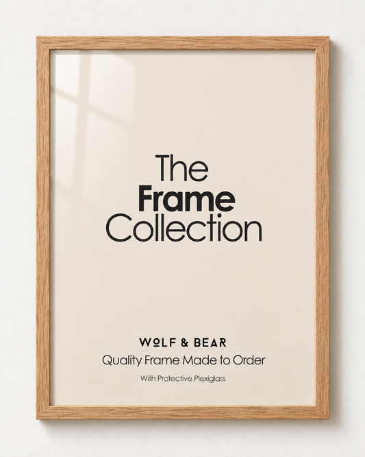 Solid Wood Oak Frame