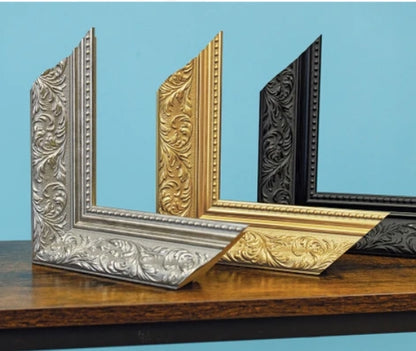 Deluxe Ornate Black Frame Wood Collection