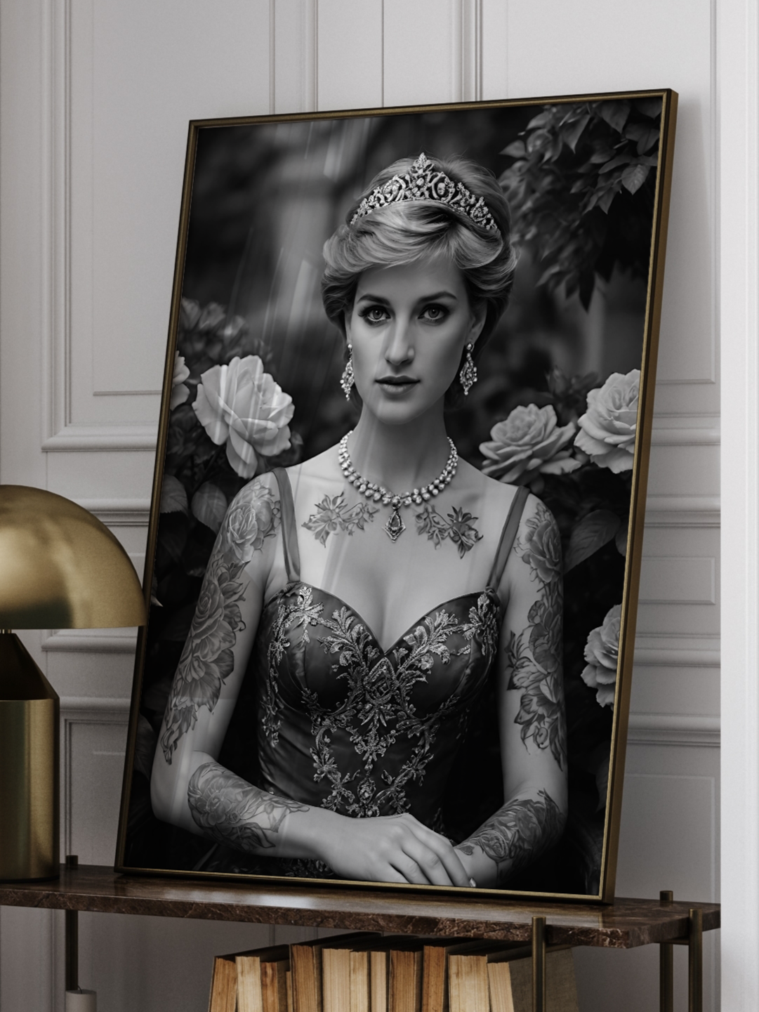 Princess Diana Tattoo Print | Princess Diana Wall Art