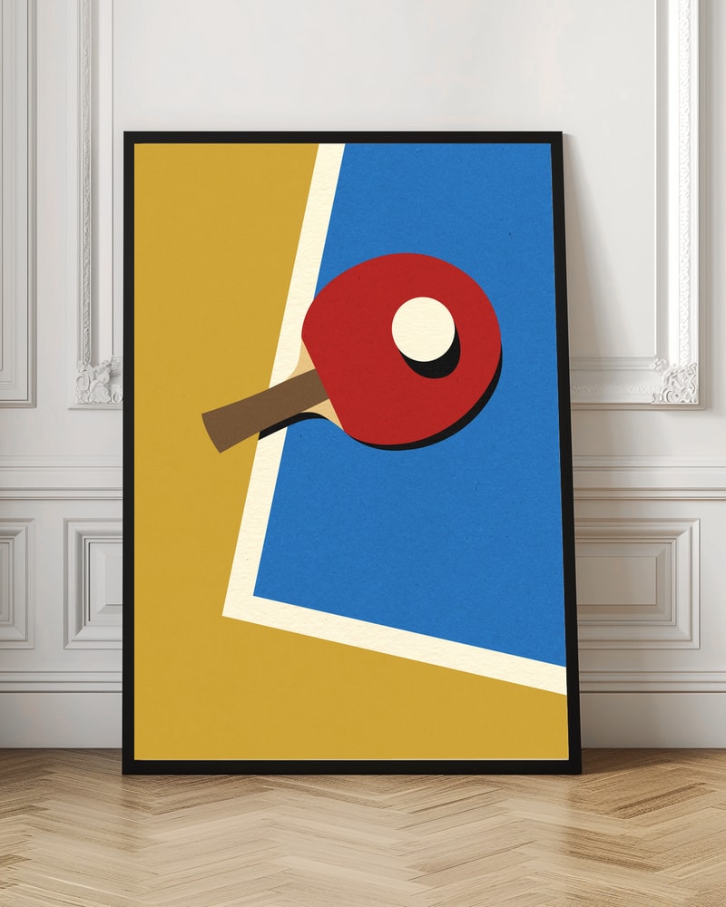 Table Tennis Team Red