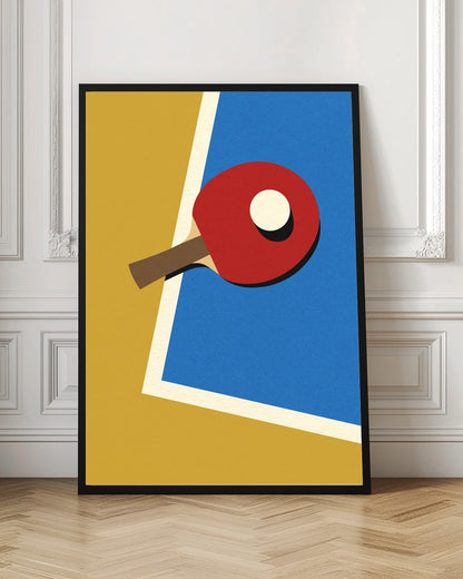 Table Tennis Team Red