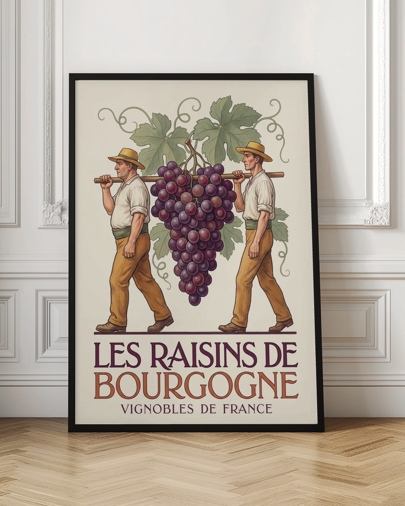 Burgundy Grape Harvest