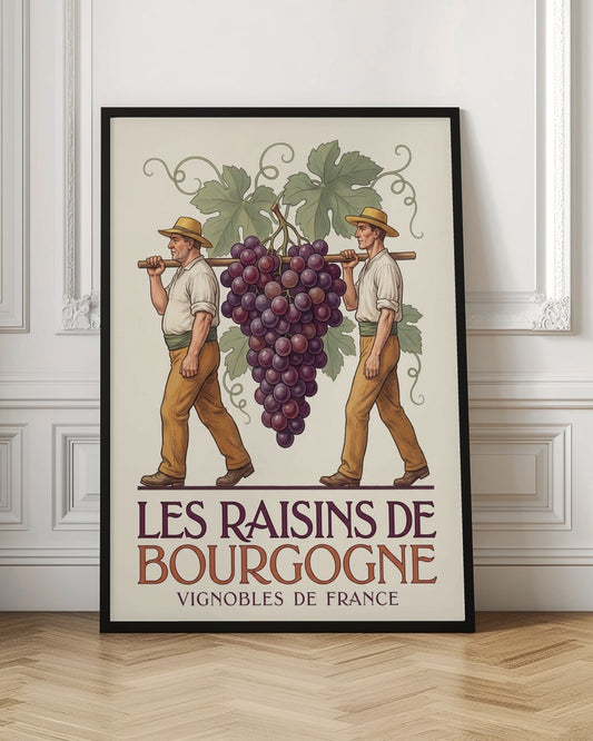 Burgundy Grape Harvest