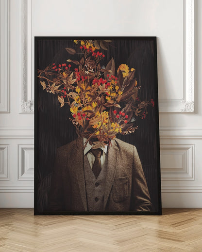 Botanical Gentleman Portrait