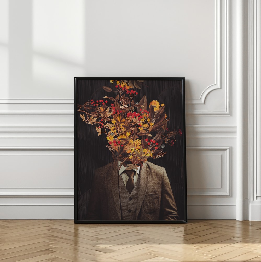 Botanical Gentleman Portrait