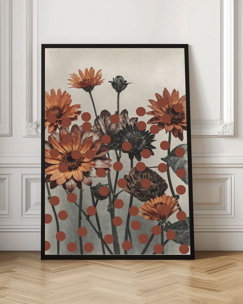Dark Floral Spots