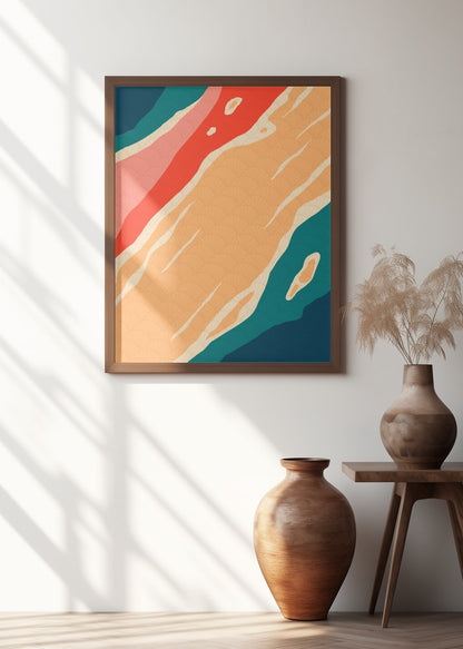 Abstract Organic Waves