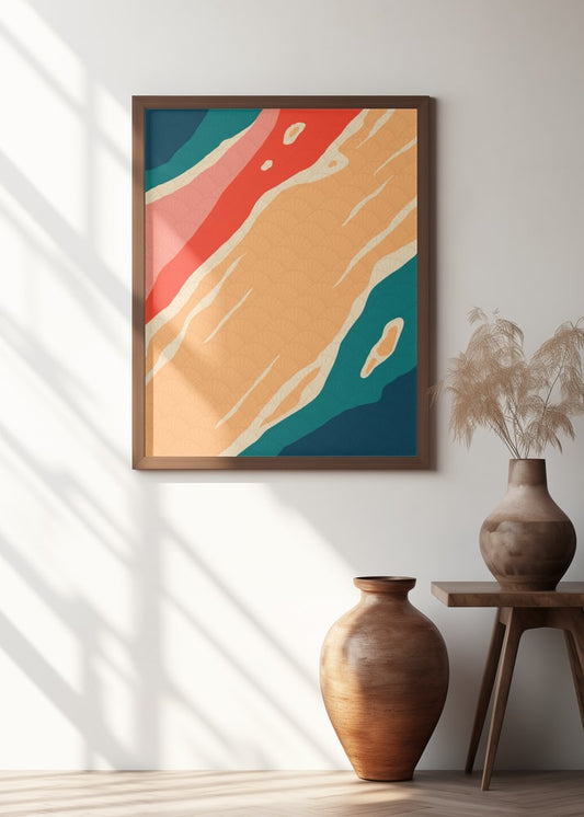 Abstract Organic Waves