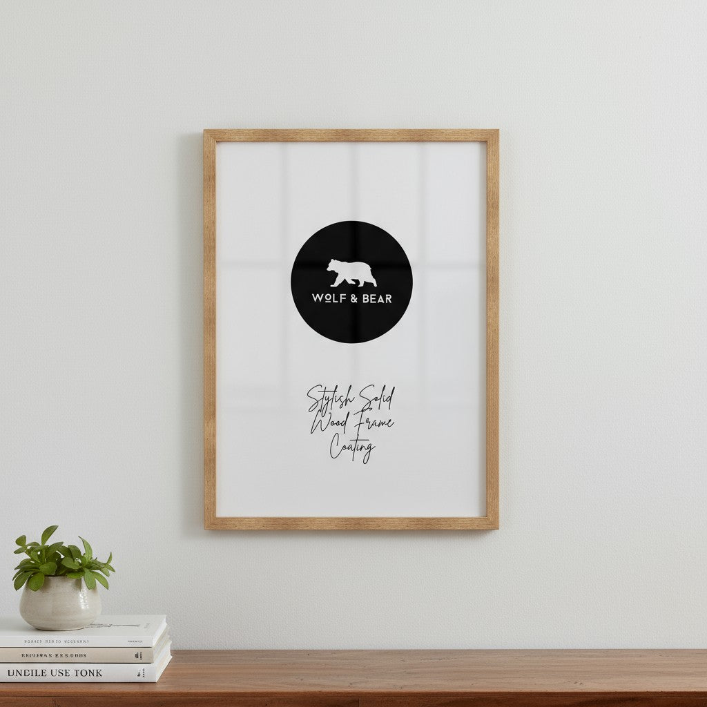 Solid Wood Oak Frame