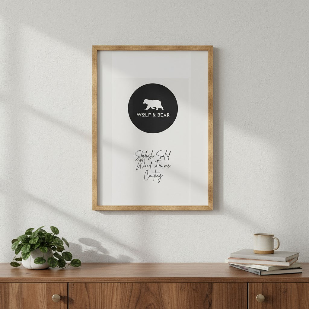 Solid Wood Oak Frame