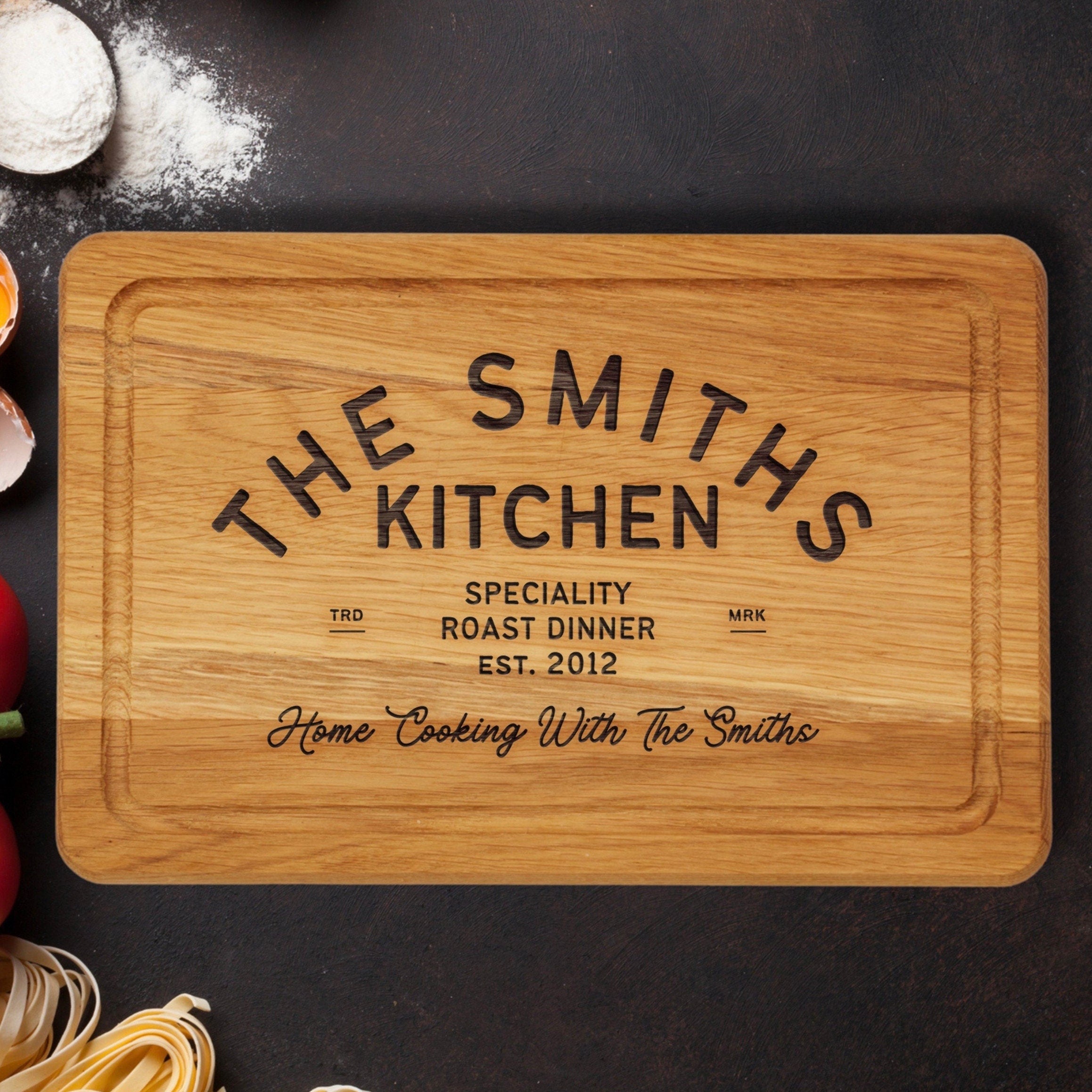 Personalised Speciality Kitchen Chopping Board | Gift for Mum | Couple Gifts | Housewarming | Engagement | Personalised Gift