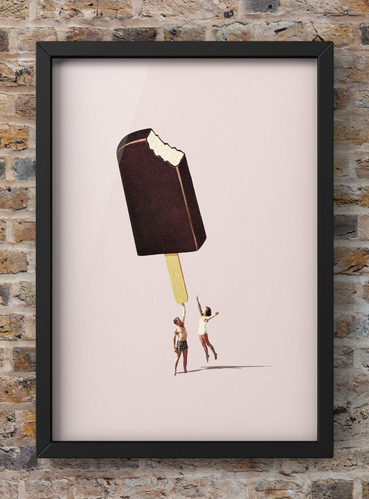 You treat me well  | Ice Cream Kitchen Wall Art