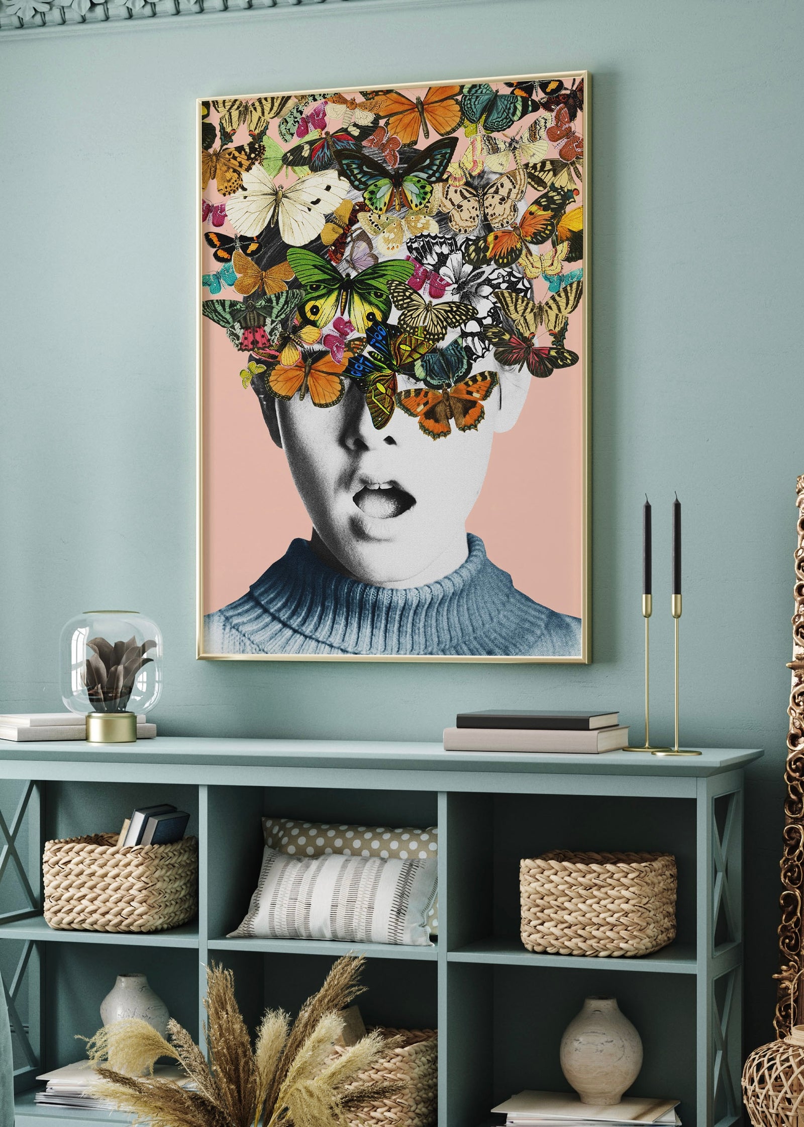Twiggy Surprise | Floral portrait