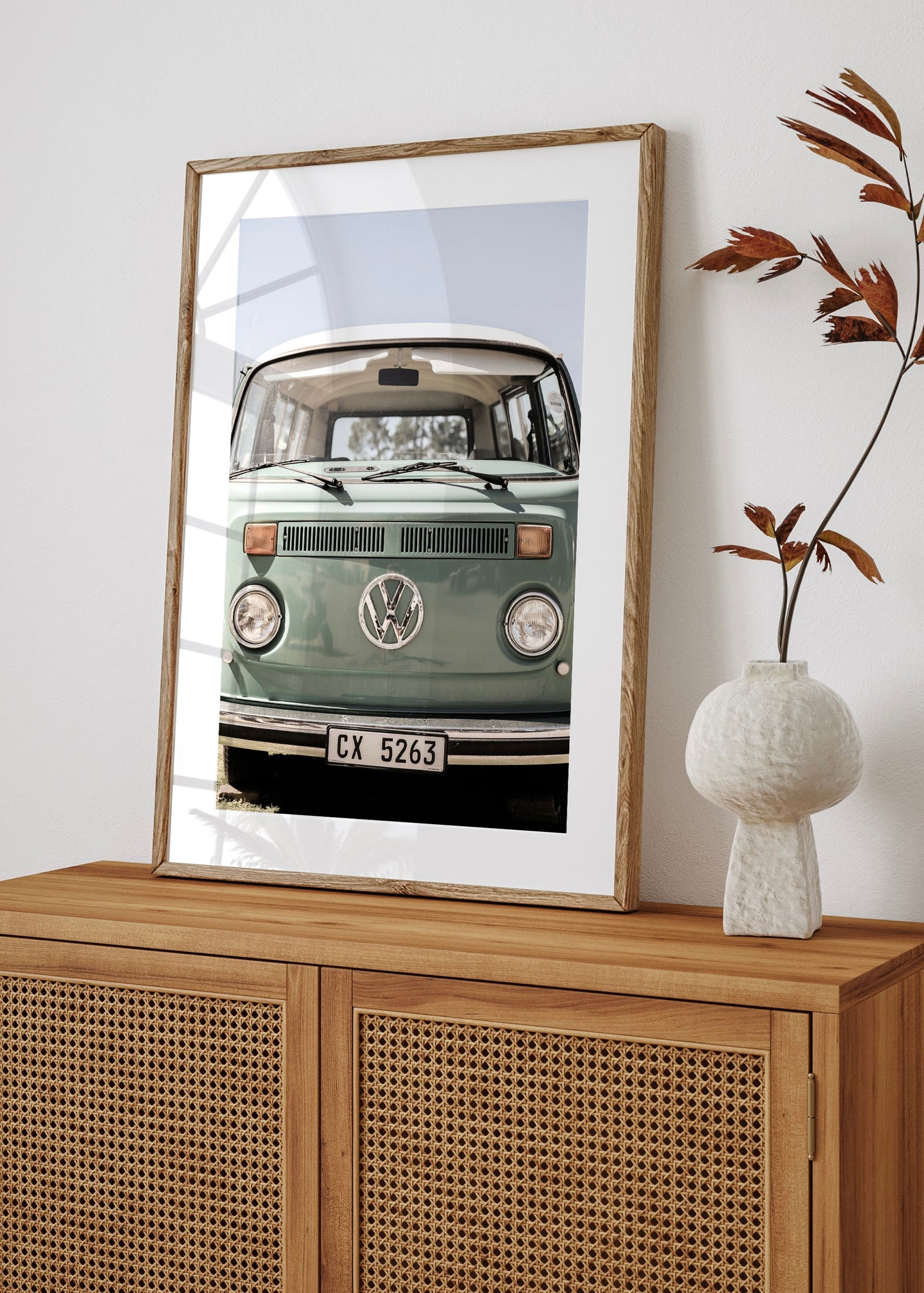 VW Camper Van | VW Kombi By Clint|  Photographic Wall Art