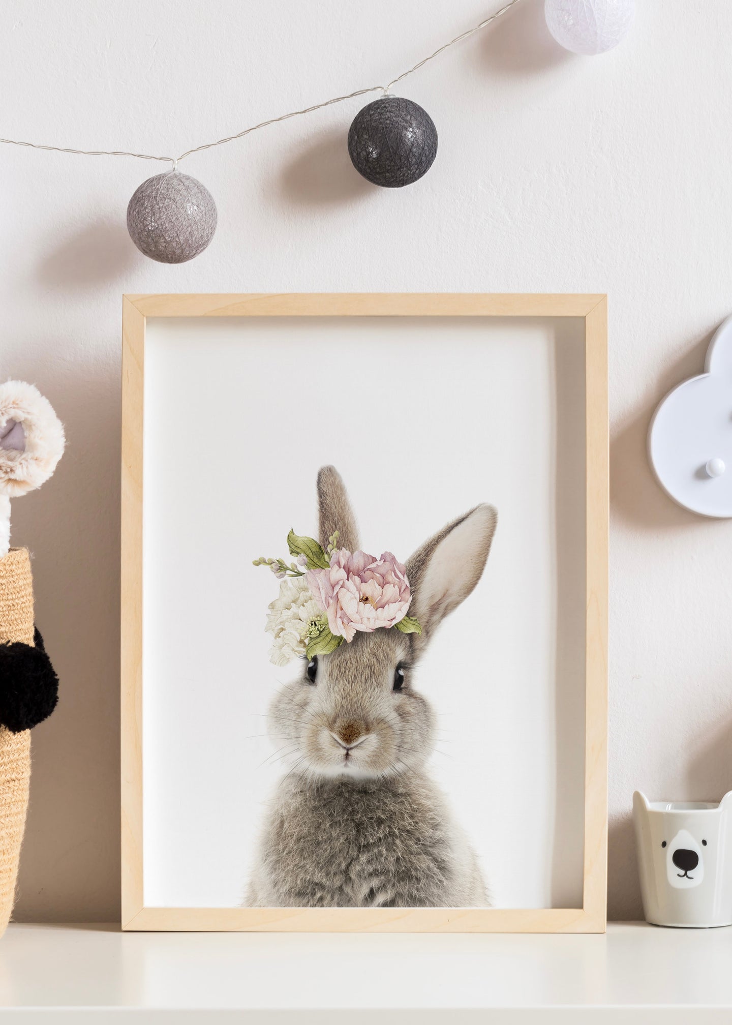 Floral Bunny  |  By Lola Peacock