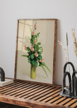 Load image into Gallery viewer, F U Bouquet Art Print | Surreal Floral Middle Finger Art Print | By Vertigo Artography
