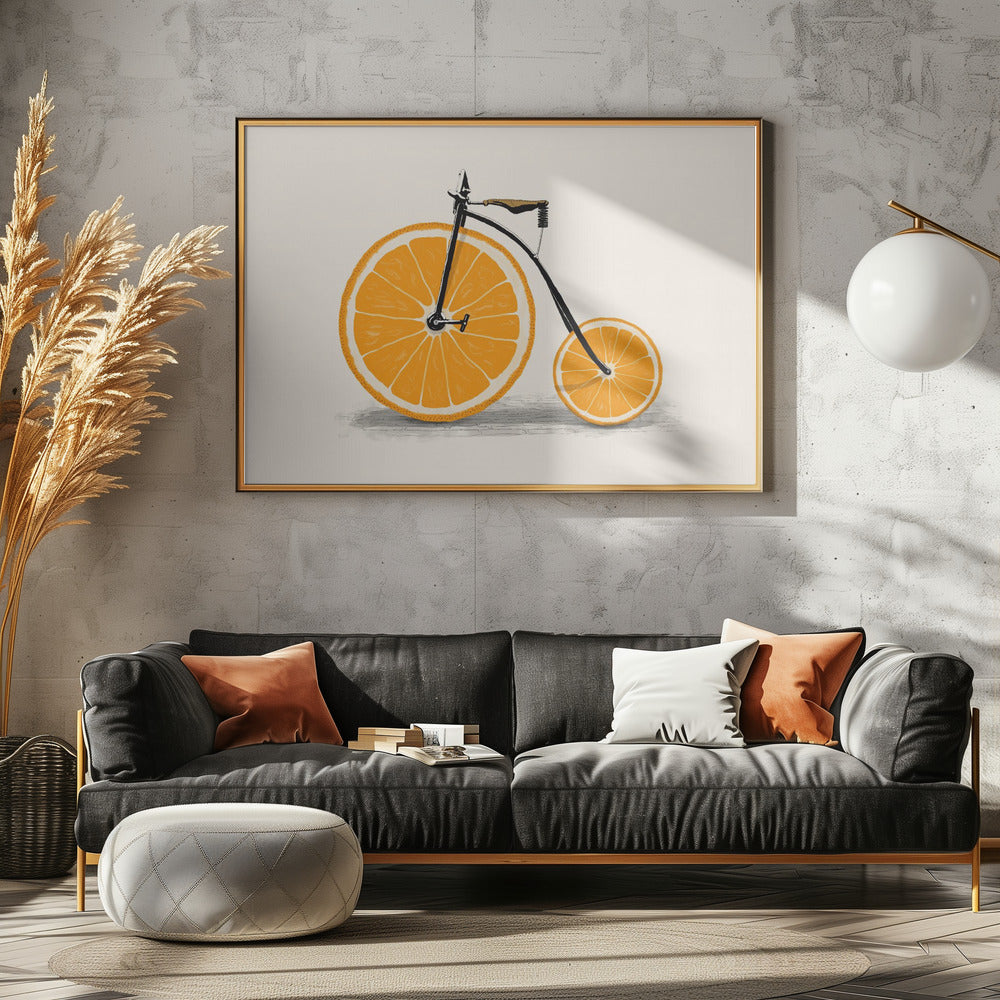 Vitamin | Orange fruit bike