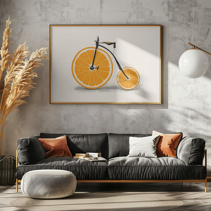 Vitamin | Orange fruit bike