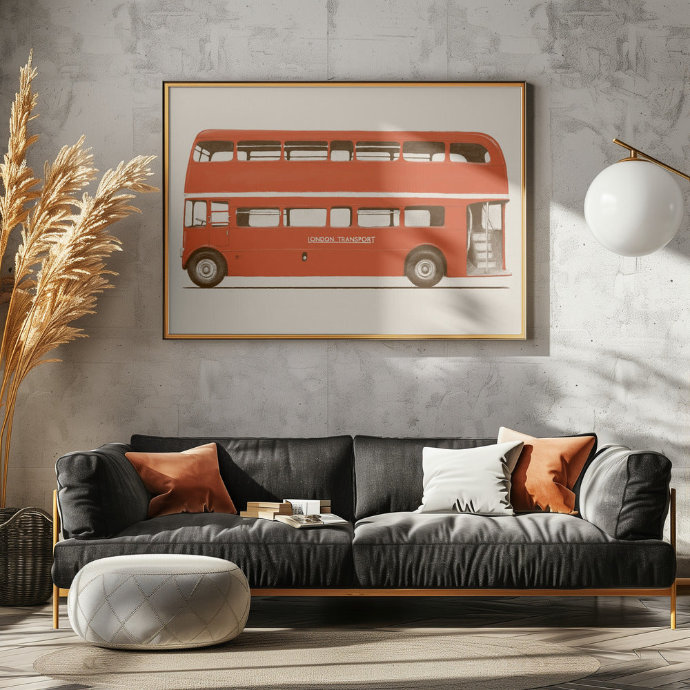 Red English Bus