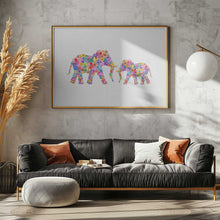 Load image into Gallery viewer, Floral Elephants
