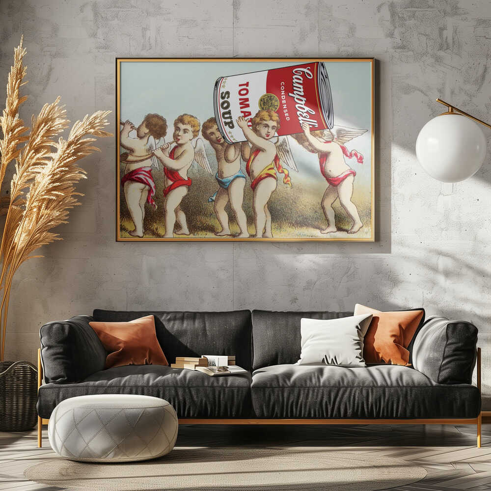 We Have a Snack Campbell Soup Art Print