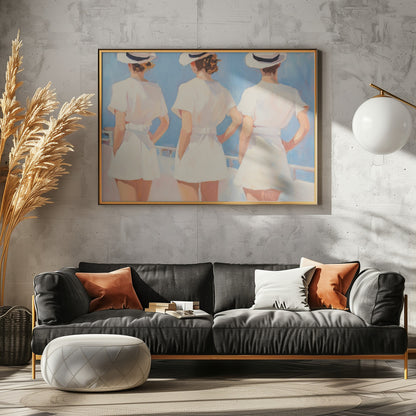 Retro Three Sailors