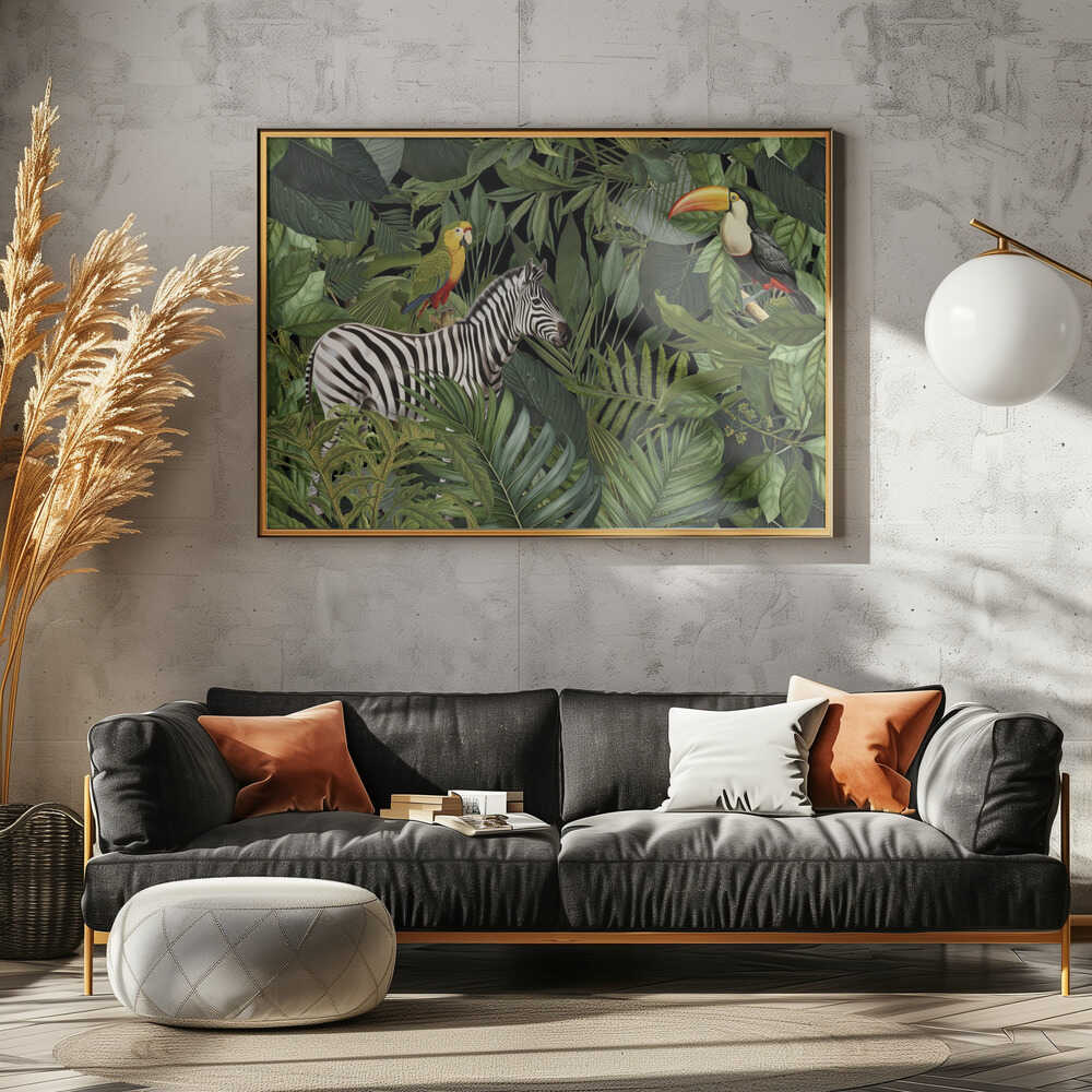 Vibrant Jungle Wildlife