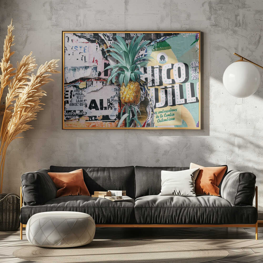 Pineapple Street Collage