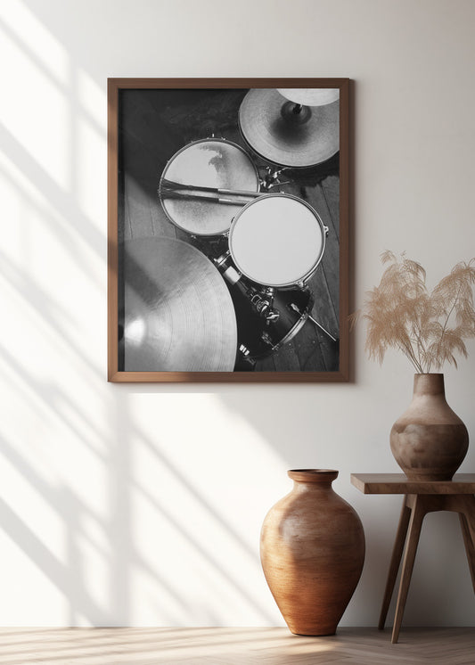 The Drums | Drum Kit Photographic Art Print