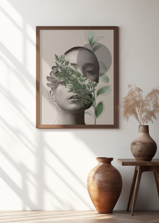 Lili Collection Creative Art Series | Botanical Art Print