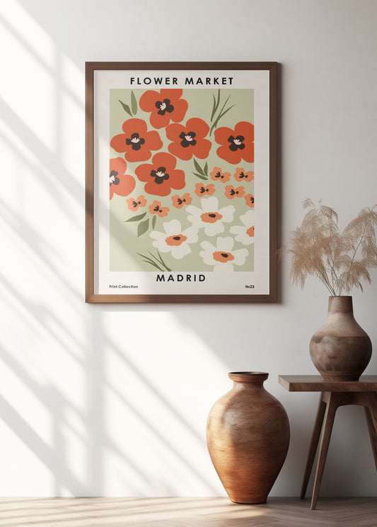 Flower Market Madrid
