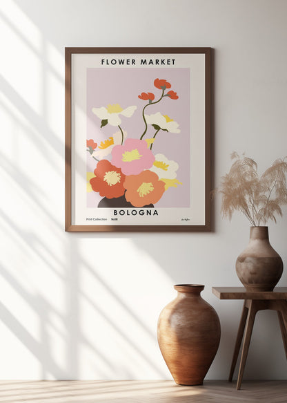 Flower Market. Bologna