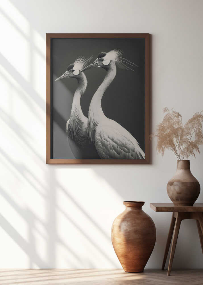 Graceful Cranes Duo