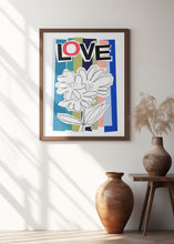 Load image into Gallery viewer, Scribble Flower Blue
