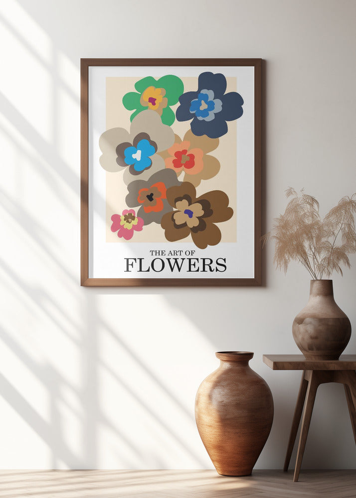 The Art Of Flowers Pink