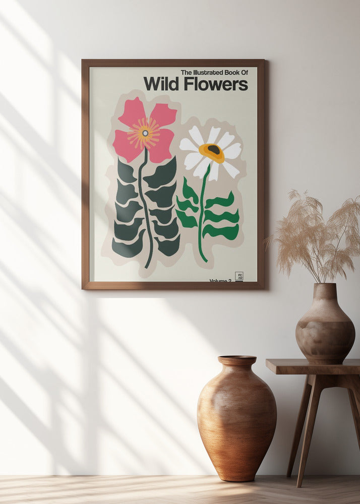 The Illustrated Book Of Wild Flowers Vol.2 Grey