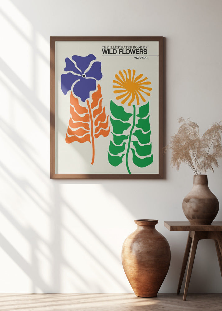 The Illustrated Book Of Wild Flowers Vol.2 Greige