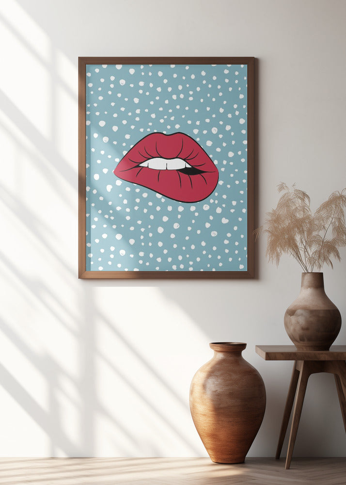 Lip Bite Whimsy