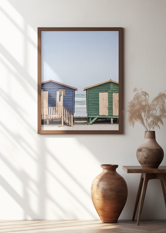 Blue & Green Hut