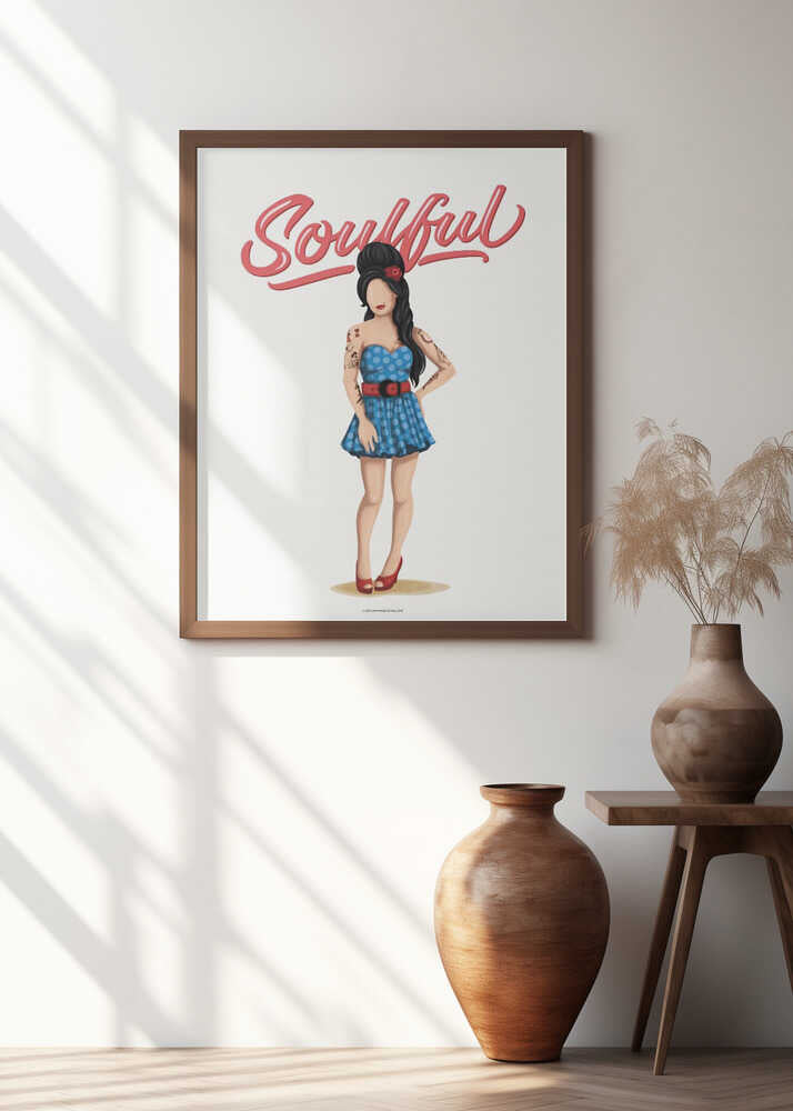 Soulful Retro Woman