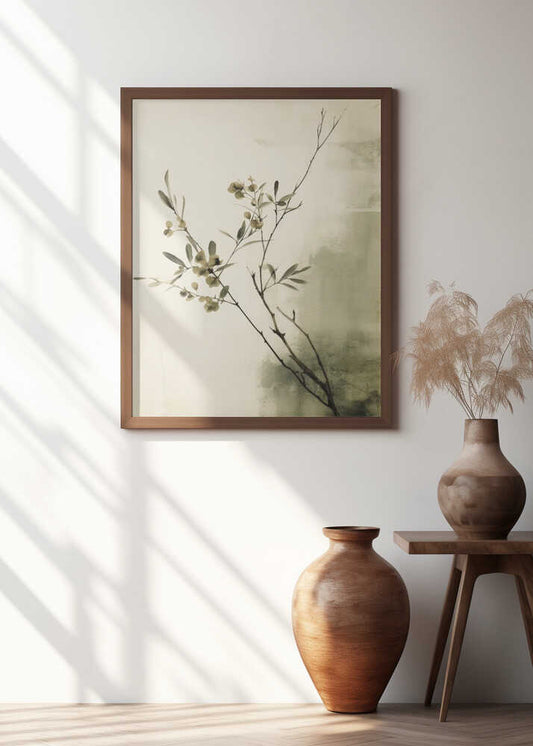Delicate Botanical Branch