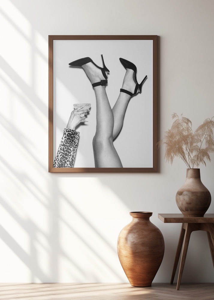 Feet In the Air B&w