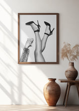 Load image into Gallery viewer, Feet In the Air B&amp;w
