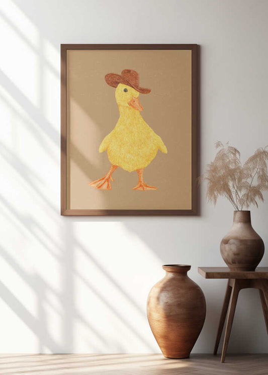 Daphne the Cowgirl Duckling