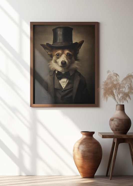 Dog in Suit