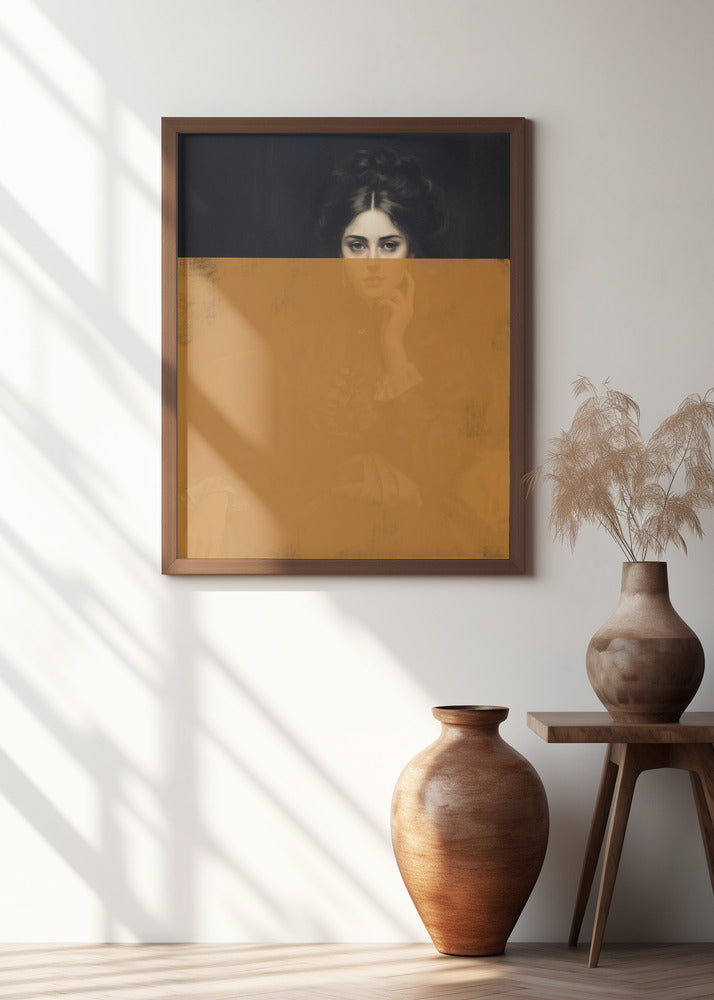 Altered Portrait of Woman