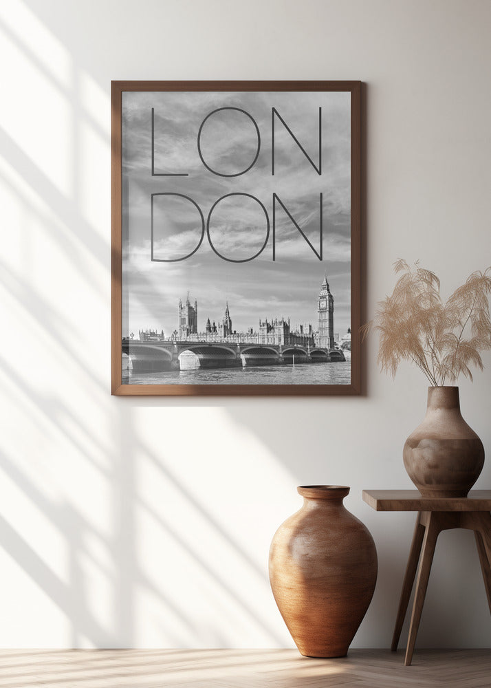 LONDON Westminster Bridge | London Travel Print