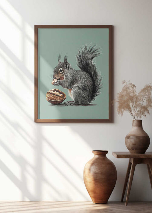 The Squirrel and the Walnut