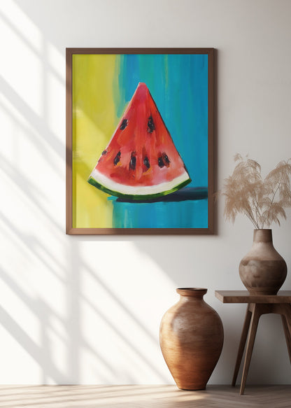Watermelon Slice | Fruit wall art
