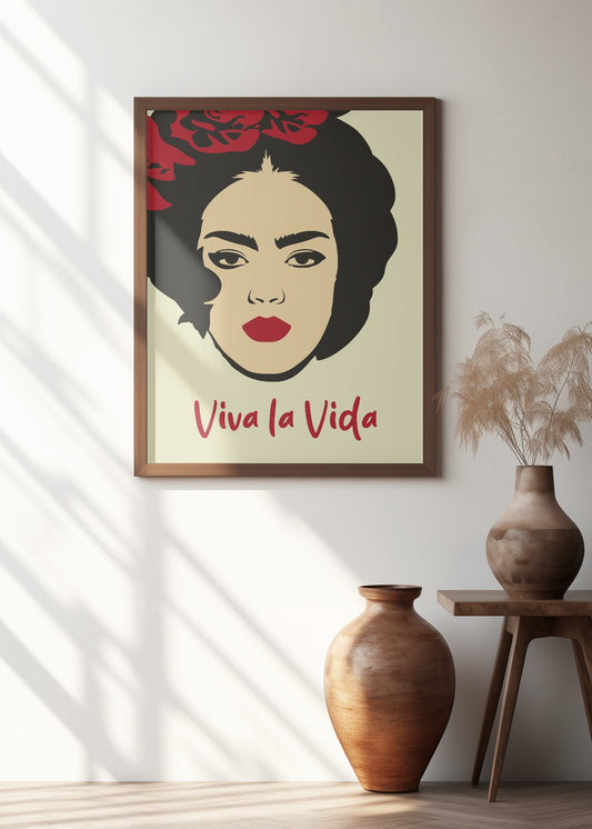 Viva La Vida | Quote wall art